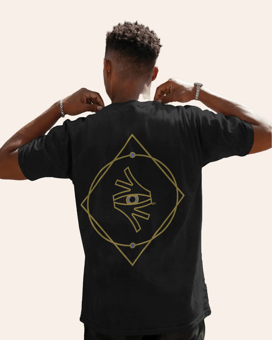 🧿 SACRED SIGHT — Oversized Unisex T-Shirt