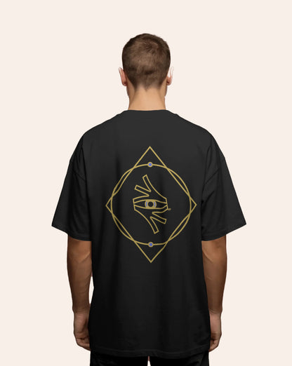 🧿 SACRED SIGHT — Oversized Unisex T-Shirt