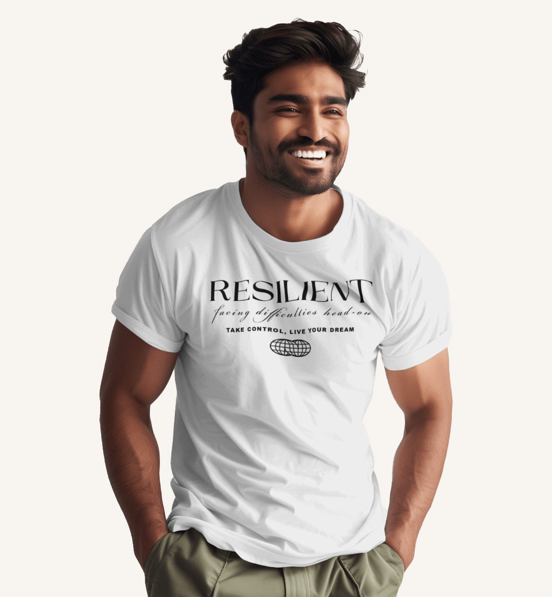 💪 RESILIENT — Oversized Unisex T-Shirt