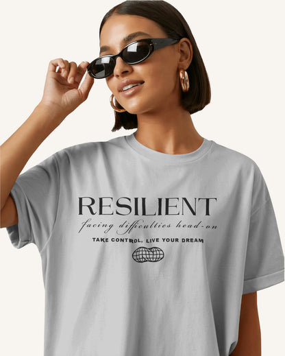 💪 RESILIENT — Oversized Unisex T-Shirt